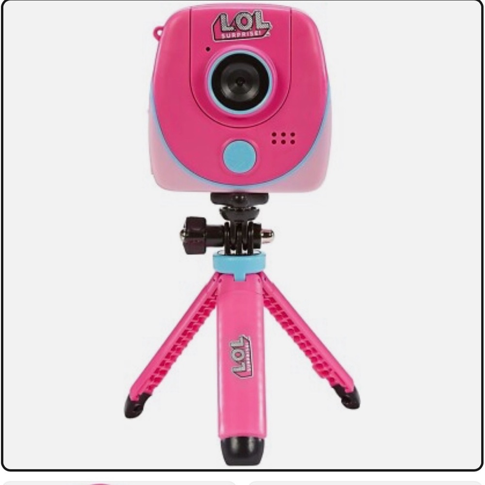 LOL Surprise Pink Camera with Tripod